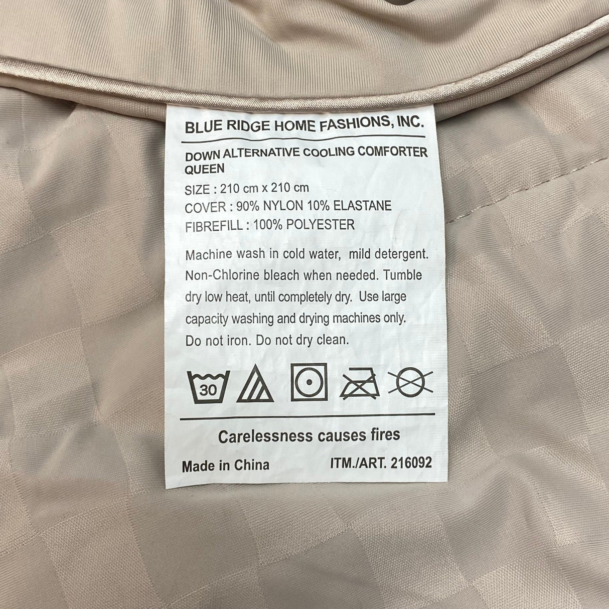 Hotel Grand EternaCool Cooling Comforter - Queen - 210cm x 210cm - Atmosphere