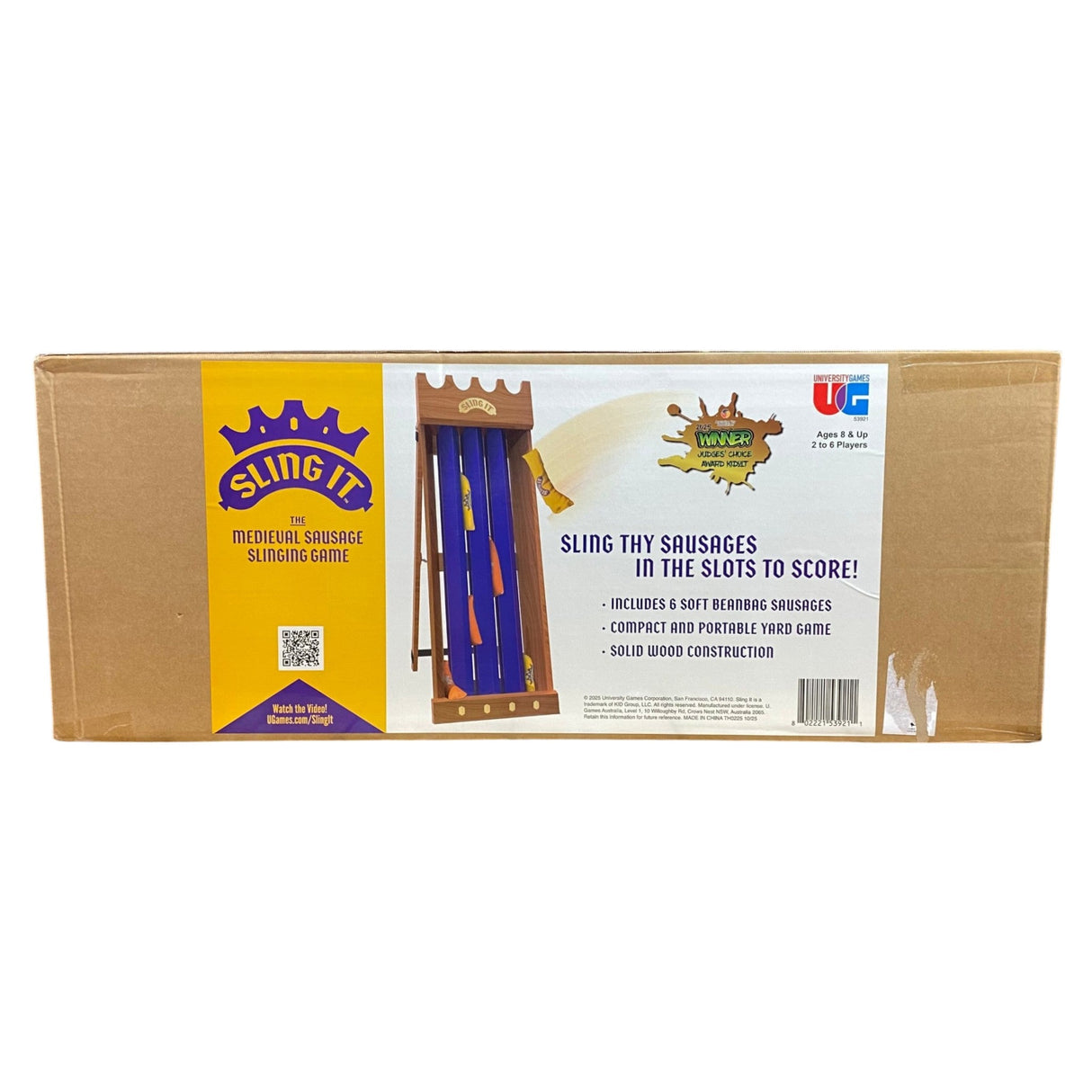 Sling It Minstrel Medieval Sausage Slinging Game