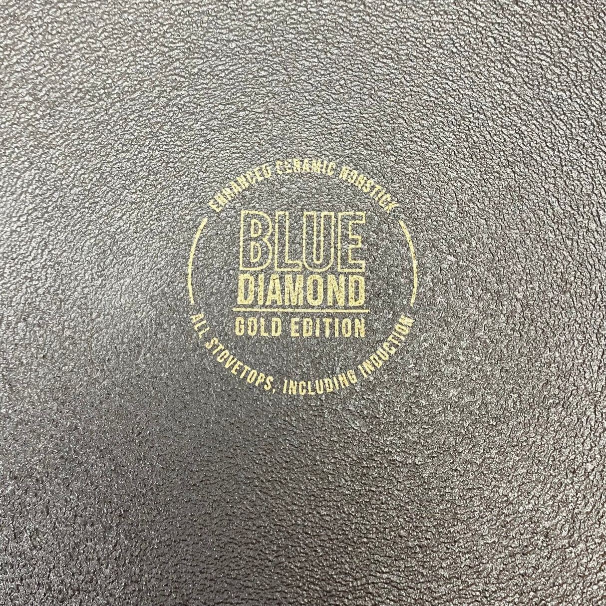 Blue Diamond Extra Large 34cm Frypan with Handle - Gold Edition