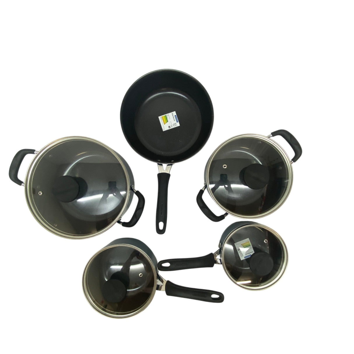 Tramontina 9 Piece Tunis Non-Stick Ceramic Coated Cookware Set