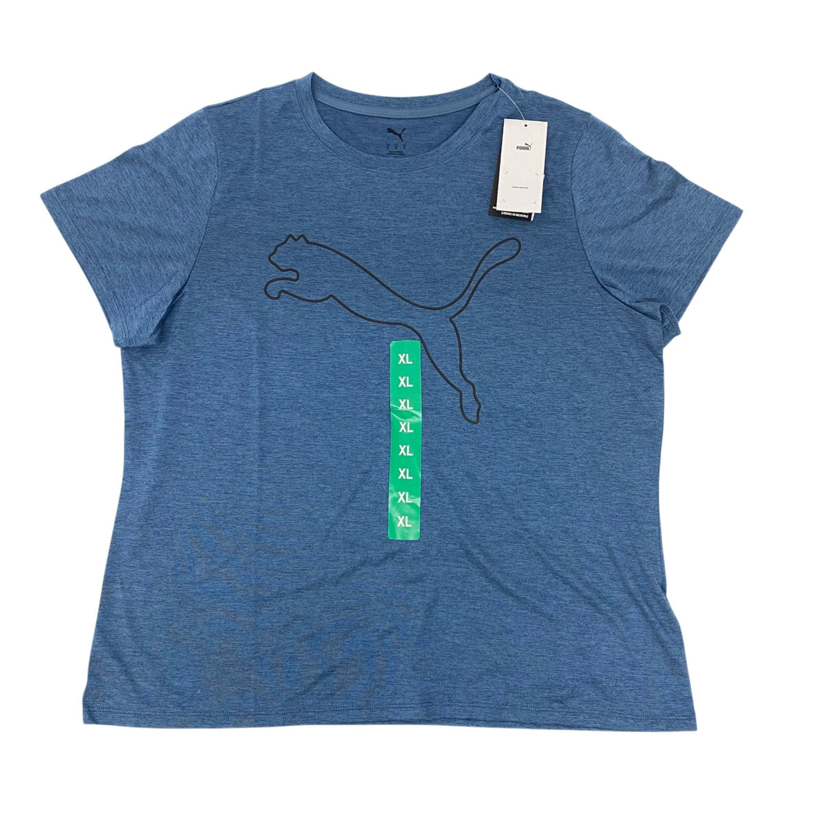 Puma Woman's Tad Essentials Heather Logo Tee SIZE - Extra Large