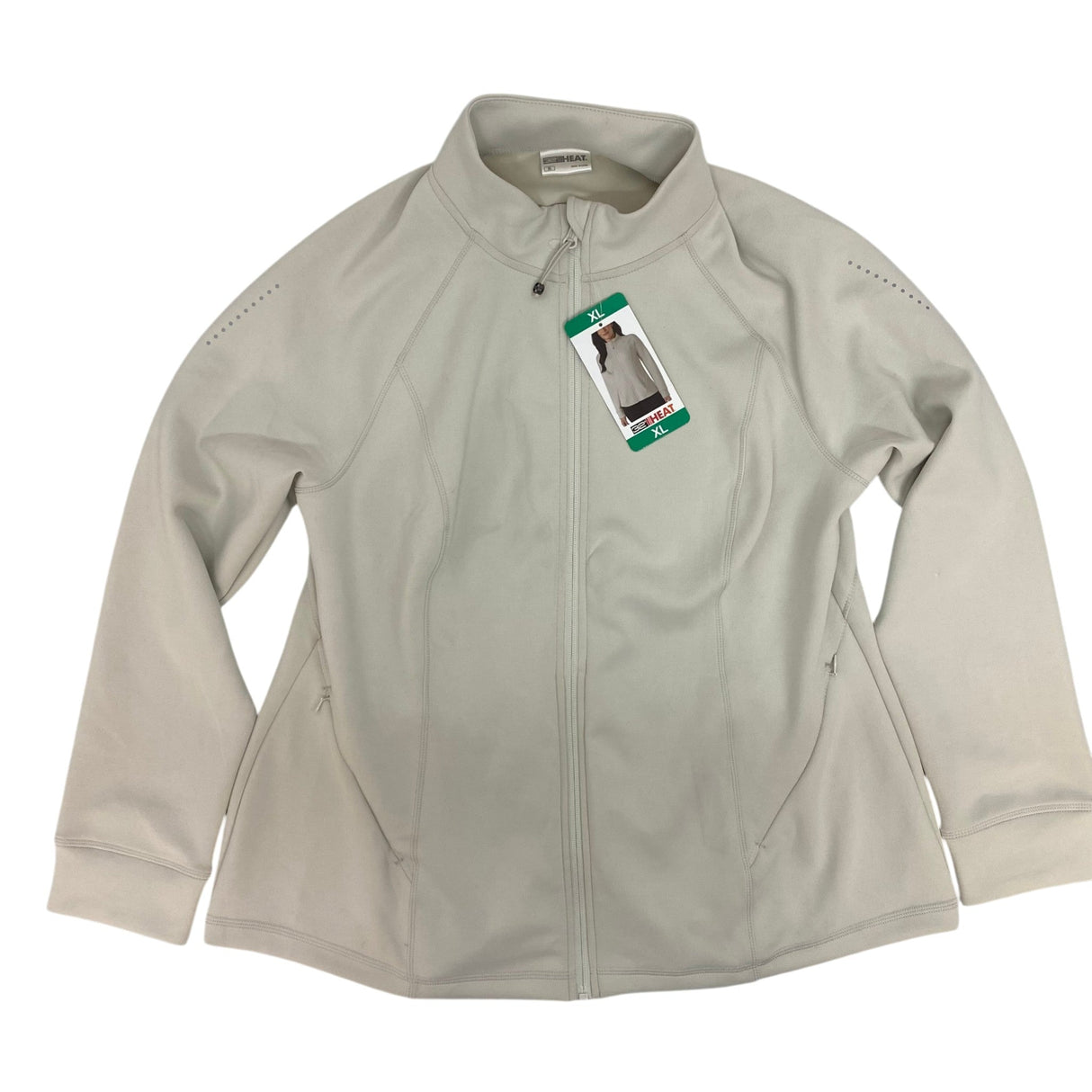 32Degrees Women's Athletic Jacket Cream SIZE - Extra Large