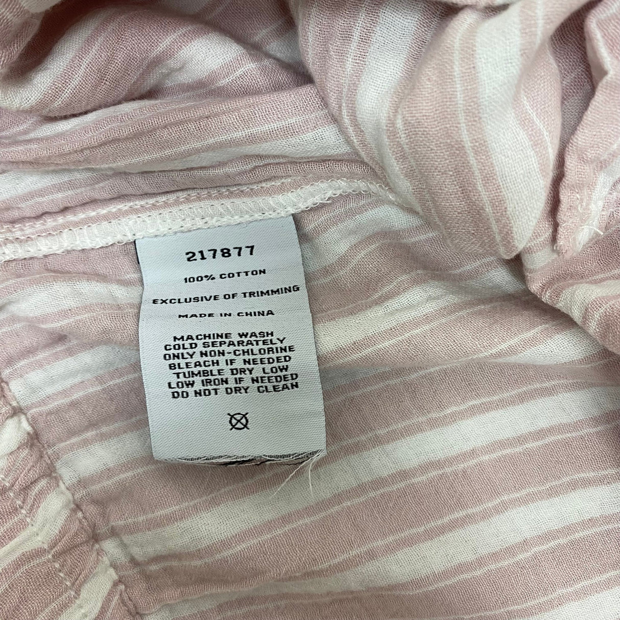 Boston Traders Women's Pink Stripe Casual Cotton Shorts SIZE - Large