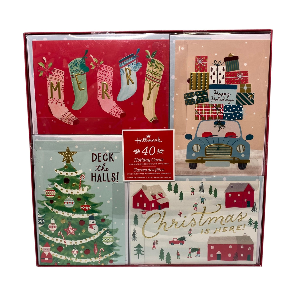 Hallmark 40x Holiday Greeting Cards - Traditional Icons