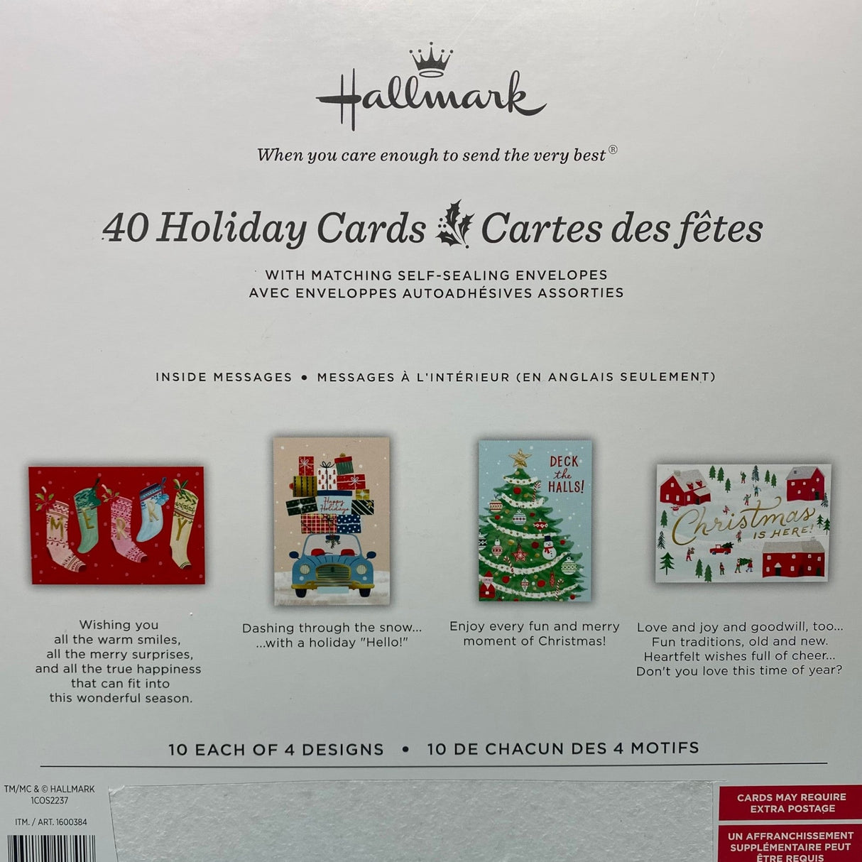 Hallmark 40x Holiday Greeting Cards - Traditional Icons