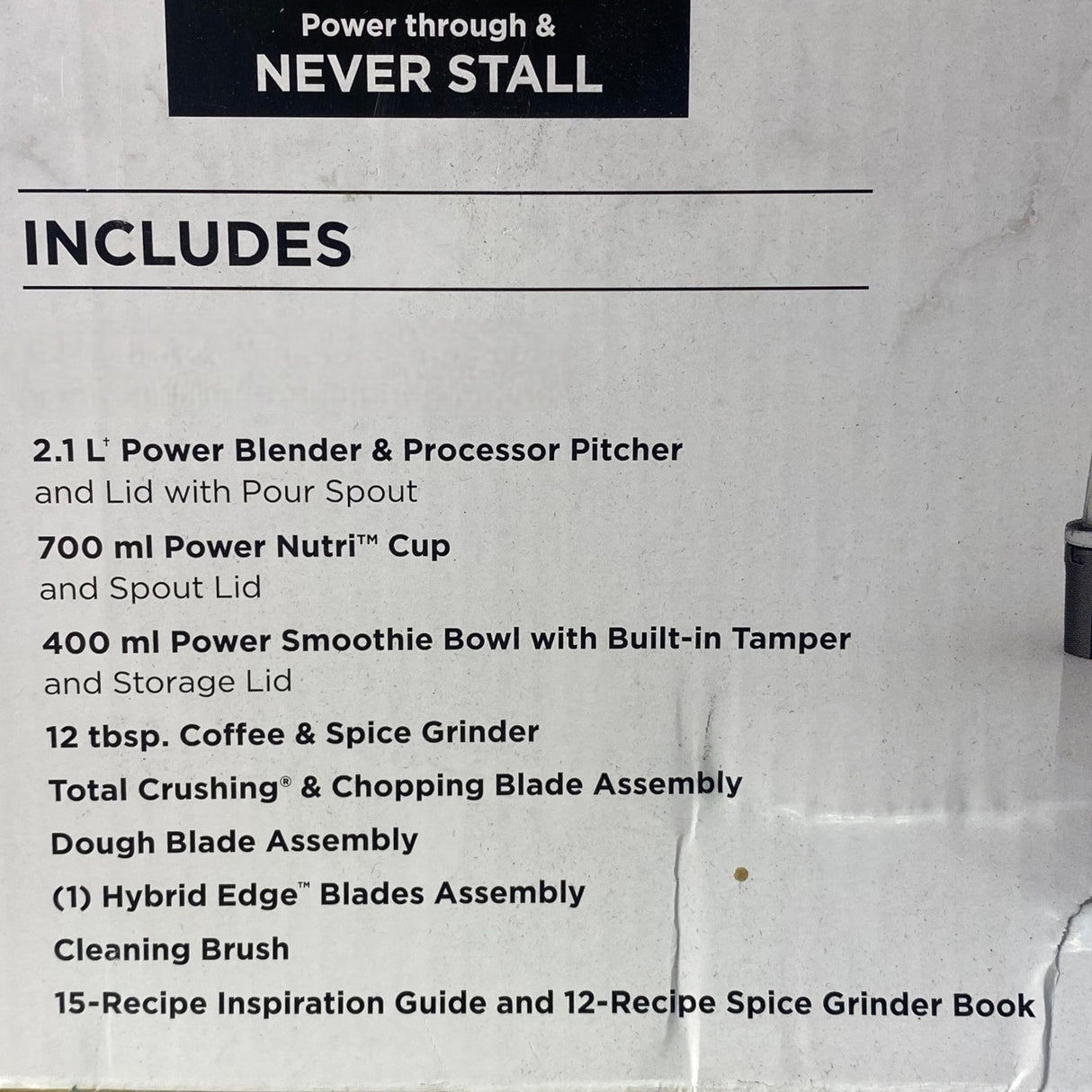 Ninja Foodi Power Blender ACCESSORIES ONLY