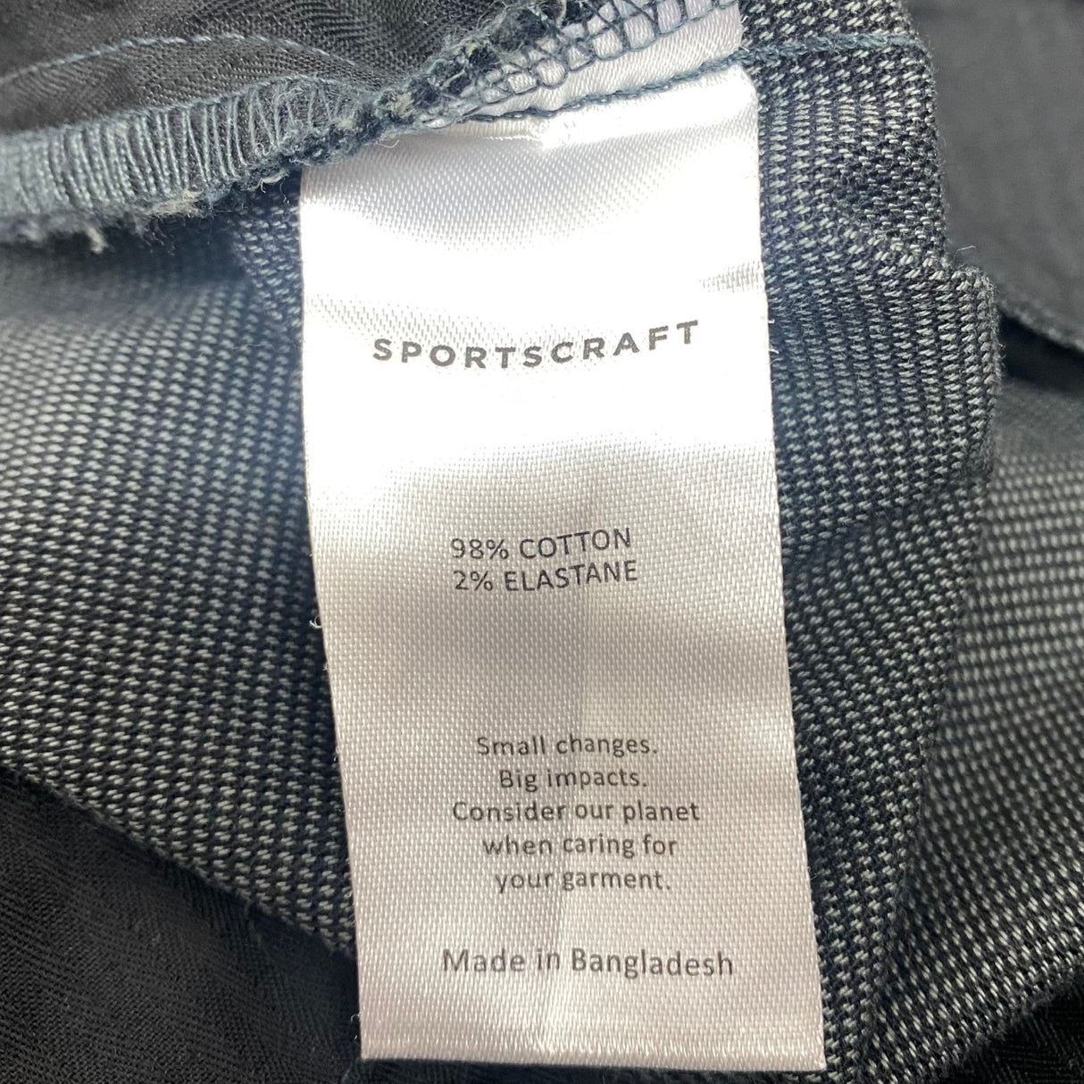 Sportscraft Men's Textured Cotton Shorts SIZE - 34