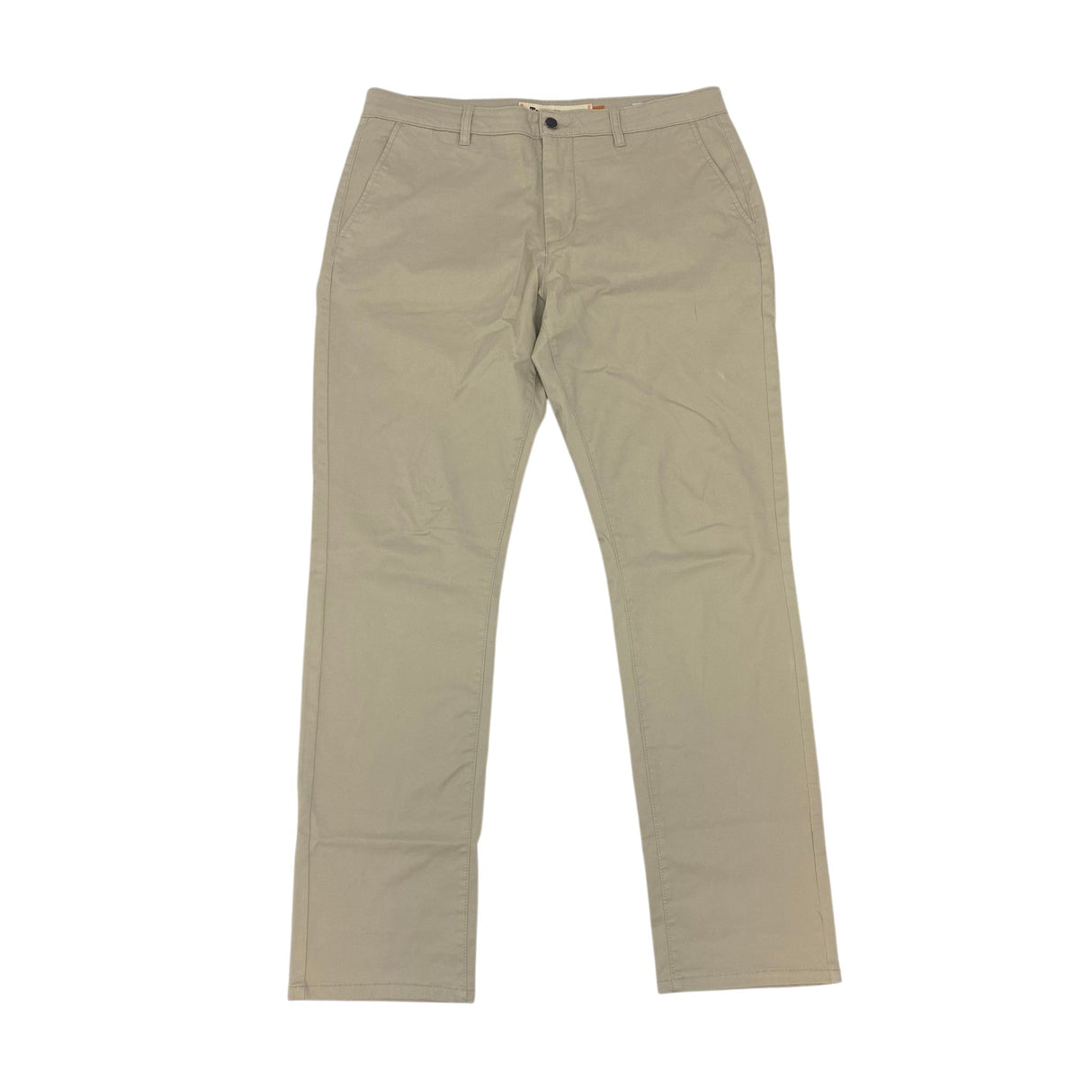 Tailor Vintage Men's Slim Fit Chino Comfort Pants - Tan SIZE - 34