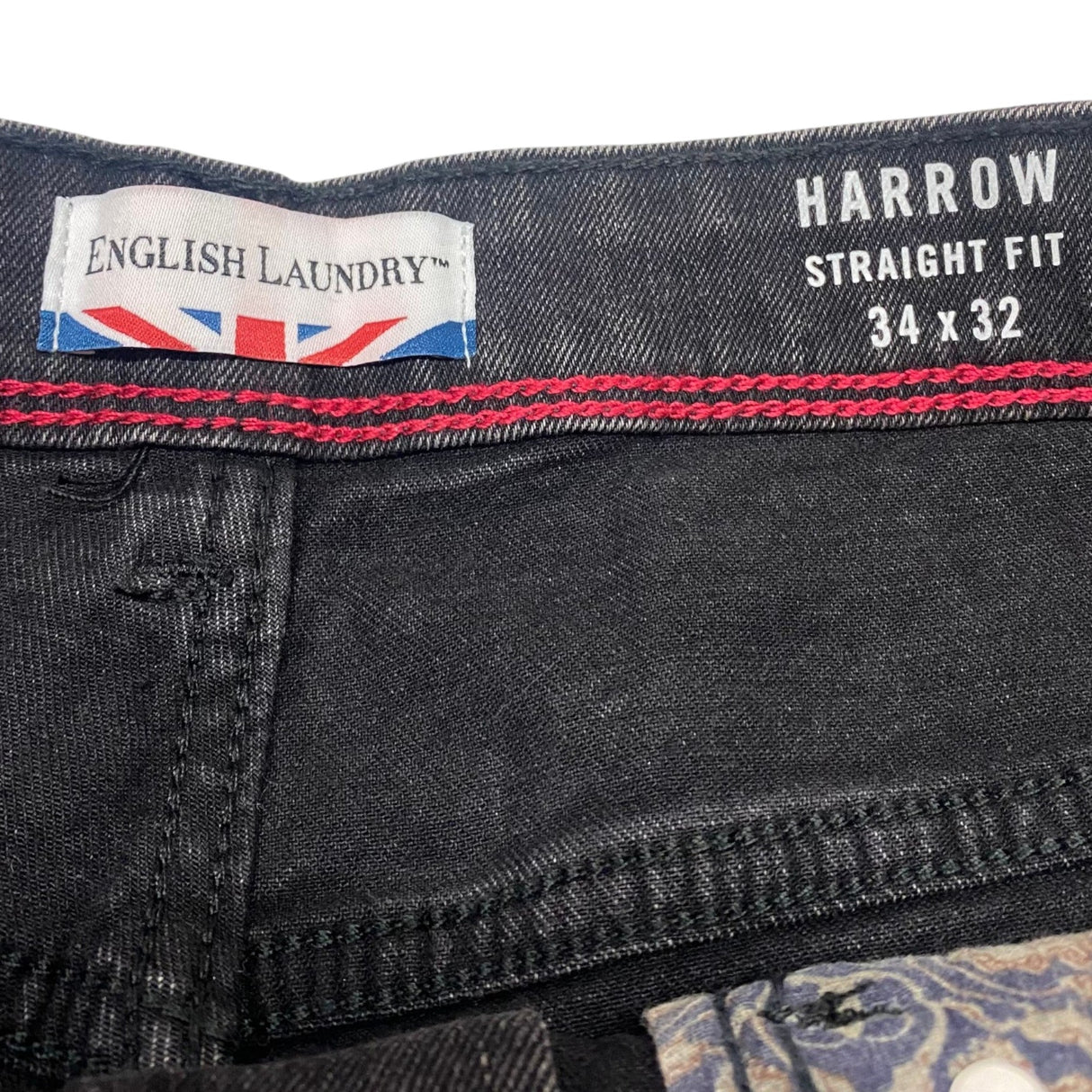 English Laundry Men's Harrow Straight Fit Jeans SIZE - 34