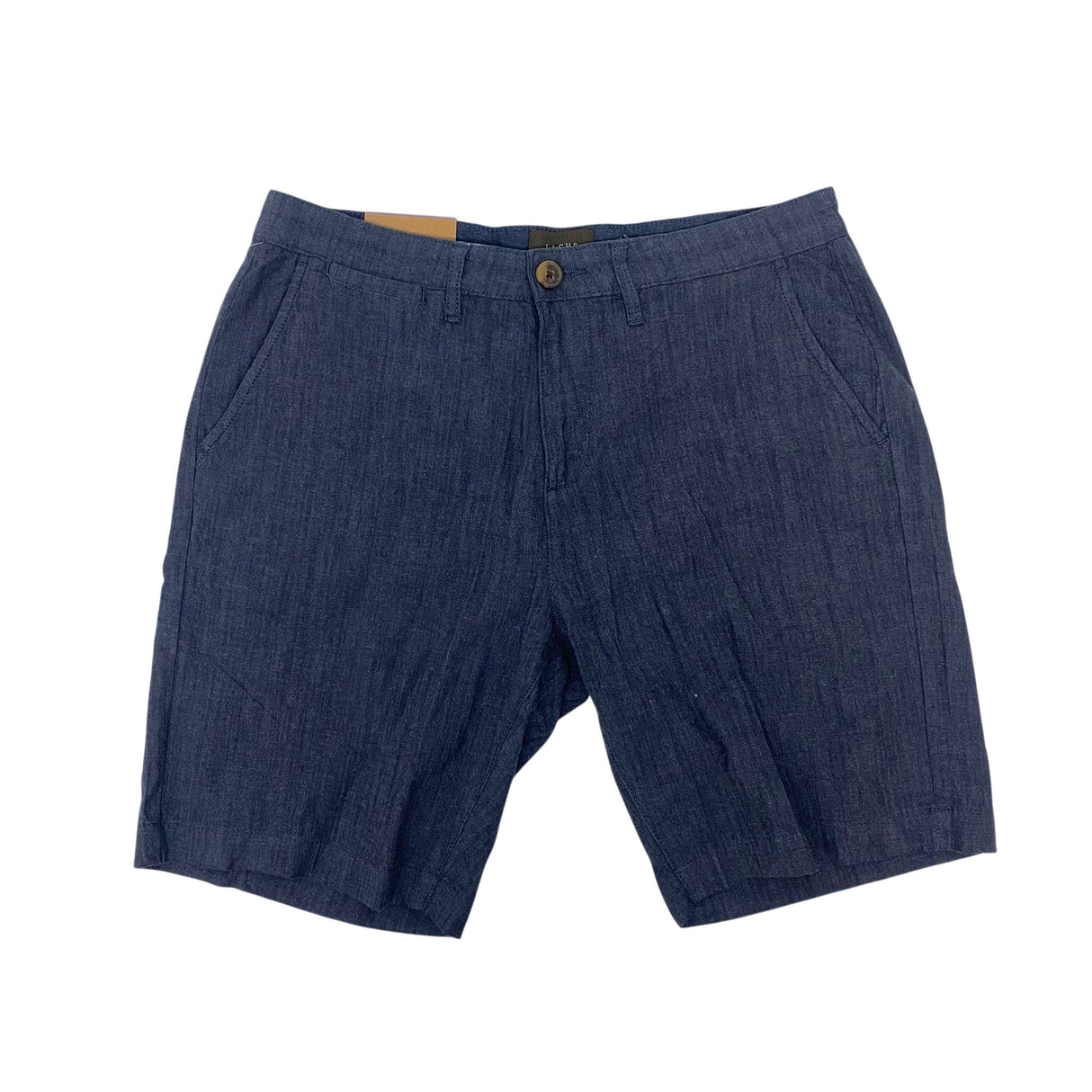 Jachs Men's Chambray Shorts - Navy SIZE - 30