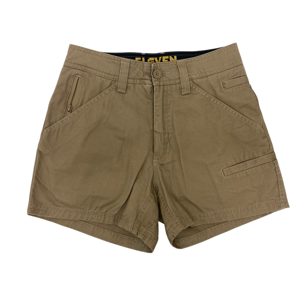 Eleven Women's Work Shorts - Tan SIZE - 26