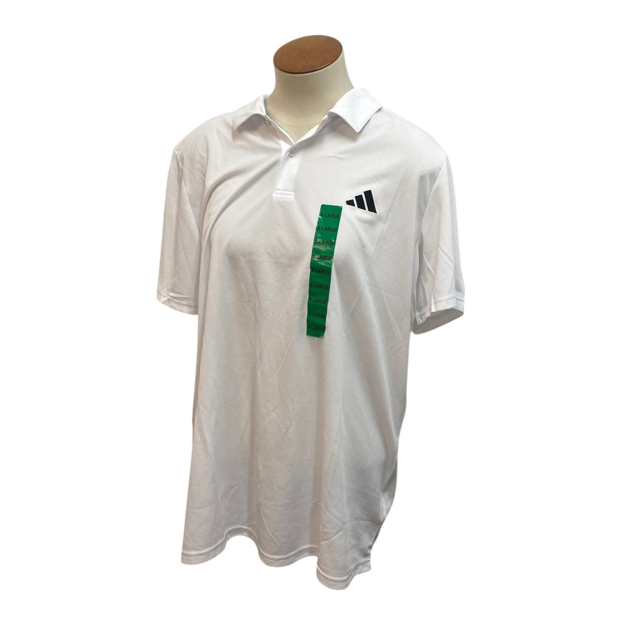 Adidas Men's Three Stripe Essentials Active Polo SIZE - Extra Large