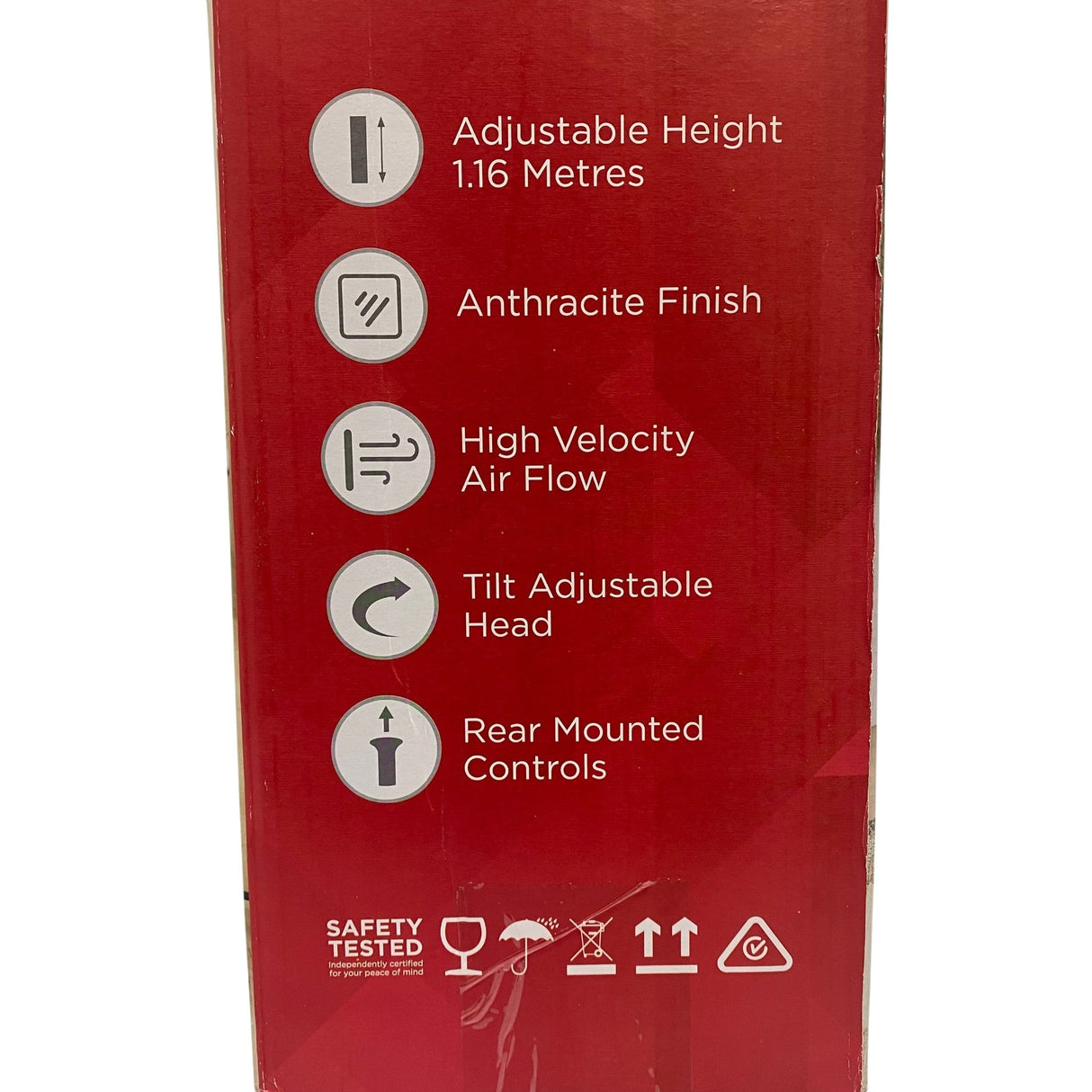 Dimplex High Velocity Pedestal Fan 40cm DCPF40ANT
