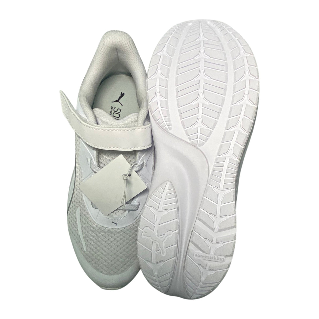 Puma Girl's Skyrocket Sneakers with Velcro Strap SIZE Euro 34.5