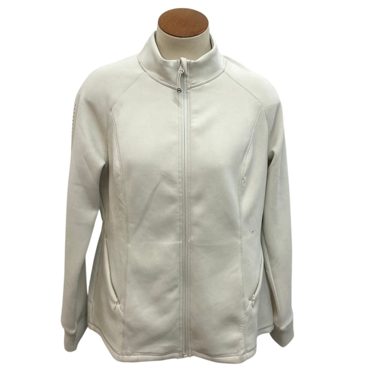 32 Degrees Women's Active Full Zip Fleece Jacket Has small black stainSIZE - Large