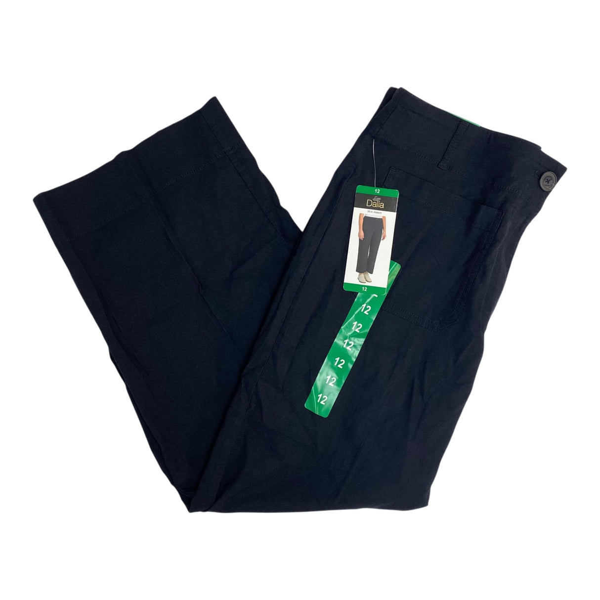 Dalia Women's High Rise Wide Leg Pants - Navy SIZE - 12