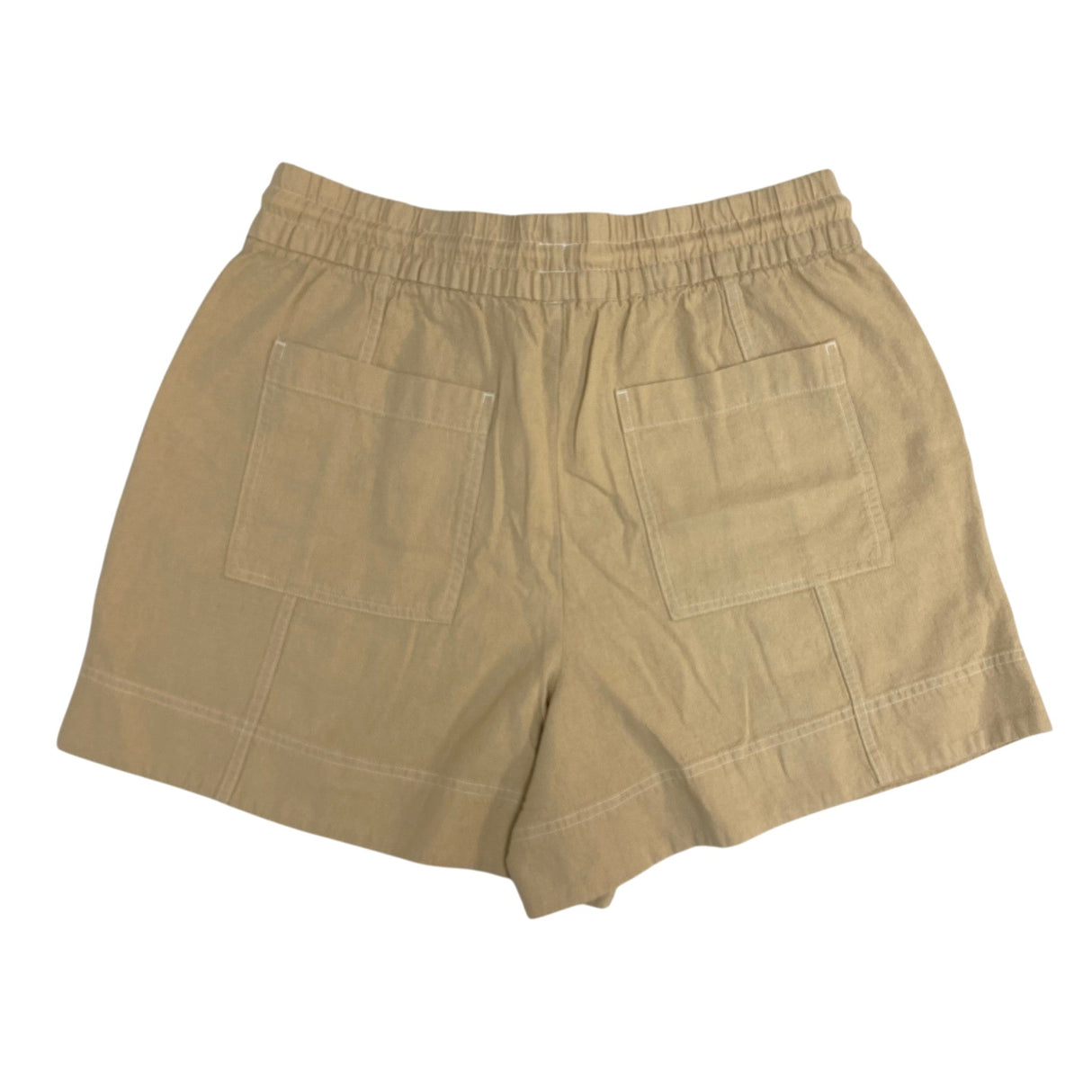 JAG Women's Contrast Stitch Linen Shorts SIZE - 16