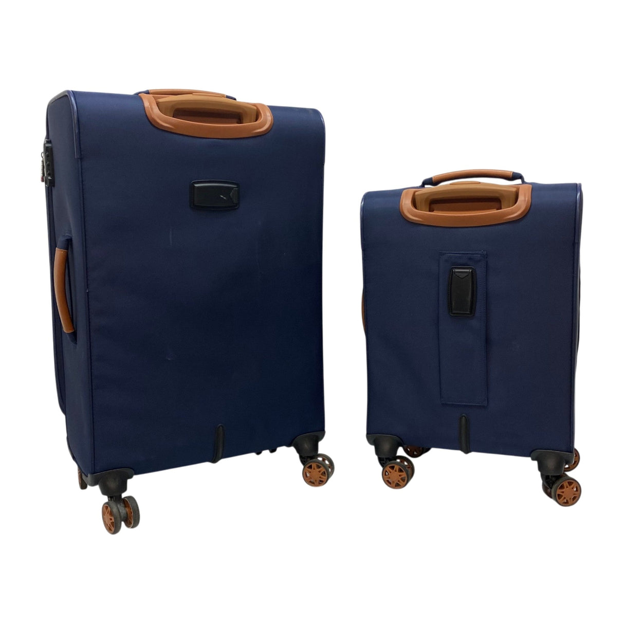 Tosca Park Avenue 2 Piece Soft Luggage Set 55cm and 65cm with Packing Cubes