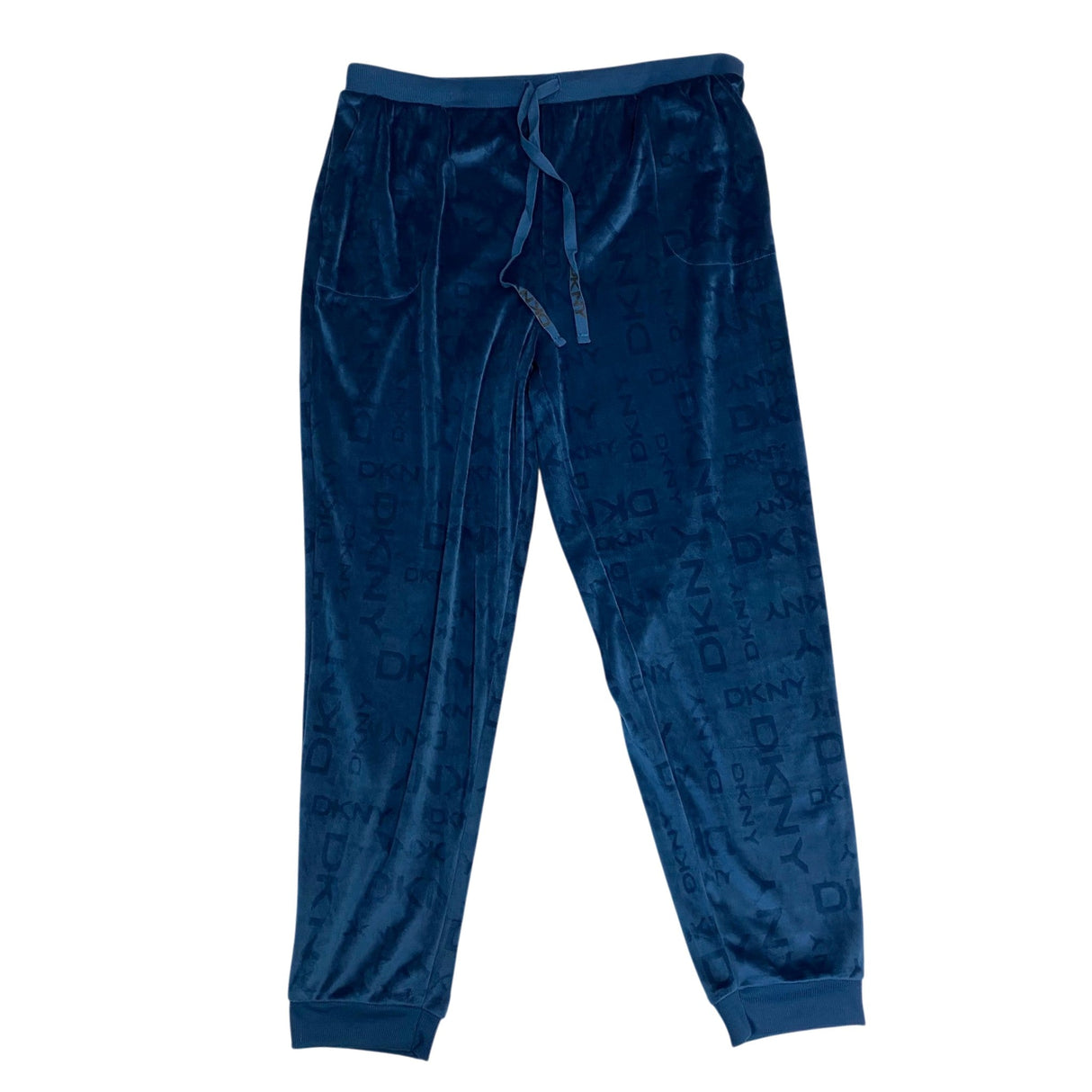 DKNY Women's 2 Piece Stretch Velour Lounge Set SIZE - XXL