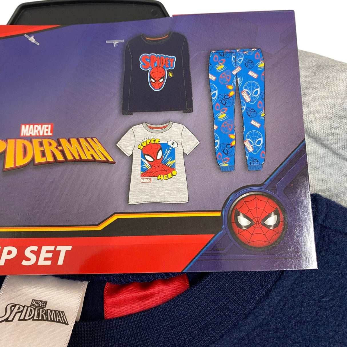 Marvel Boy's 3 Piece Spiderman Sleep Set SIZE - 4