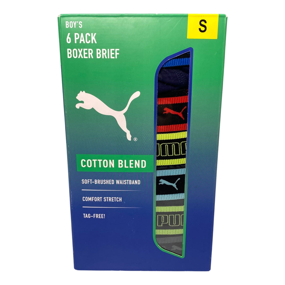 Puma Boy's 6x Boxer Brief SIZE - Small