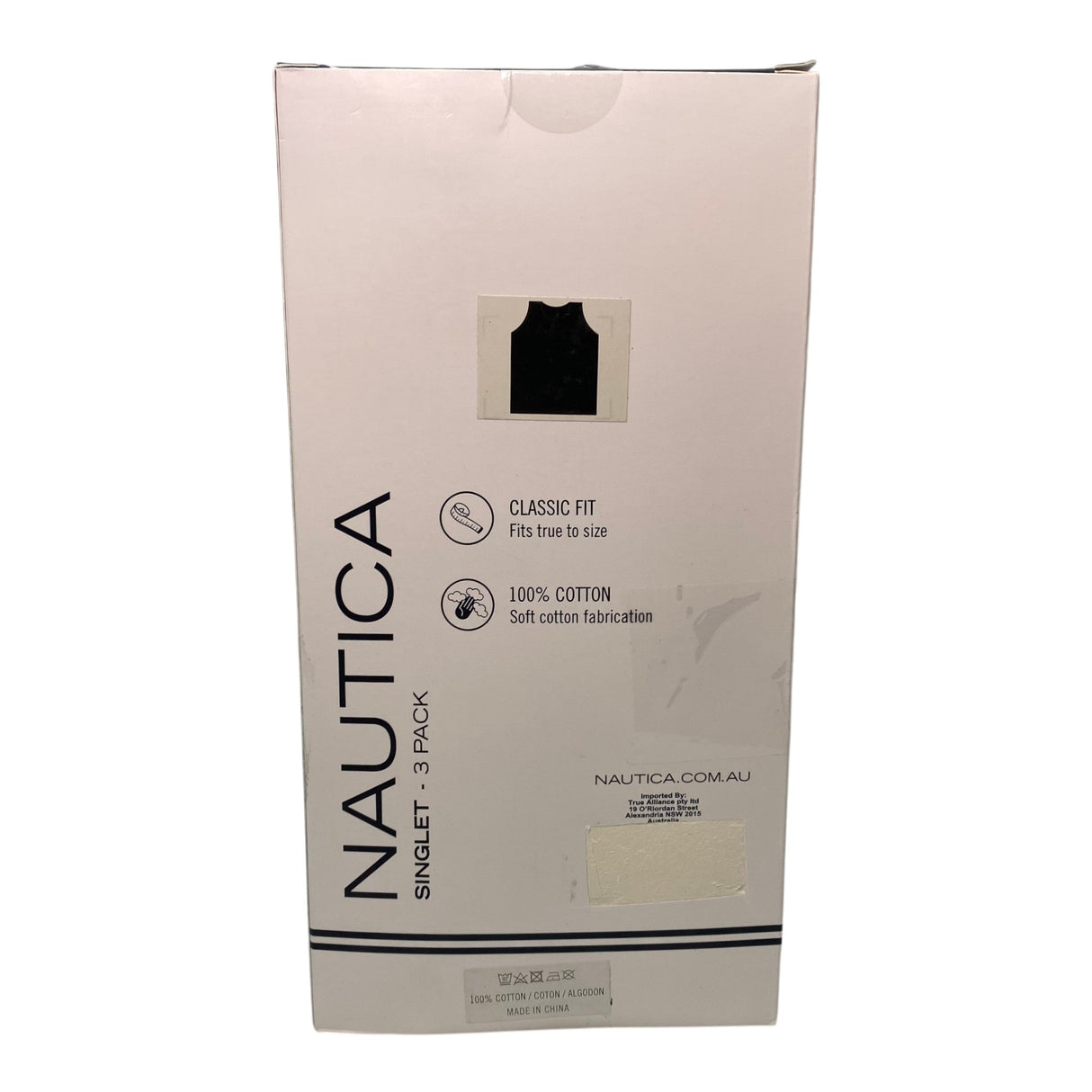 Nautica Men's 3x Singlets - Black SIZE - Large