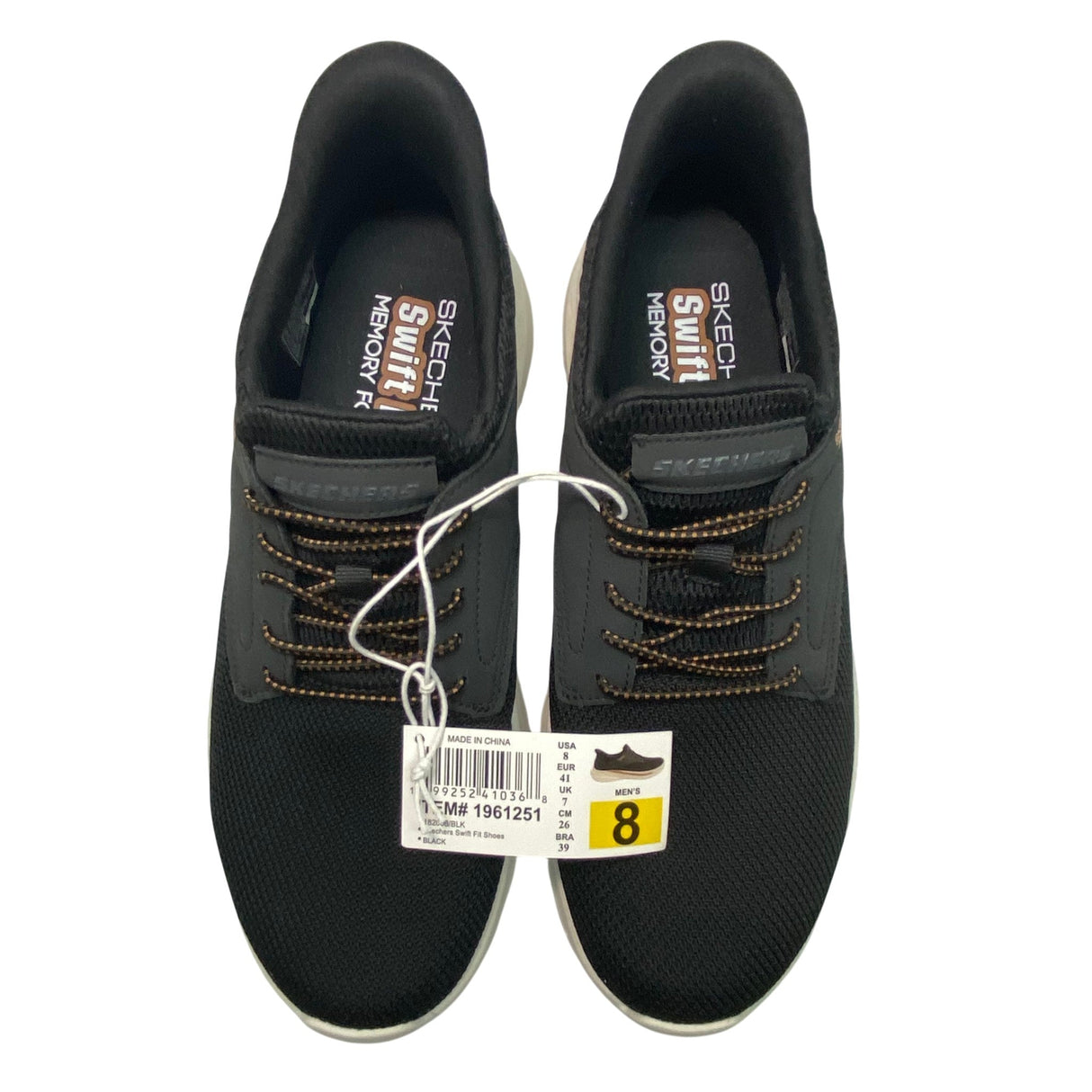 Skechers Men's Swift Fit Slade Sneakers SIZE - 41