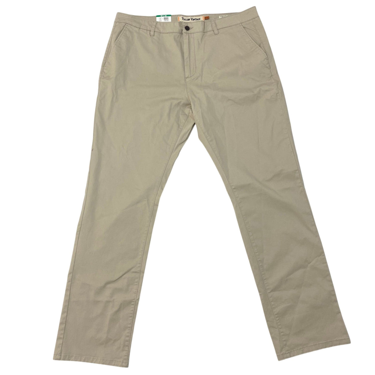 Tailor Vintage Men's Slim Fit Twill Chino Pant 38 x 32 SIZE - 38