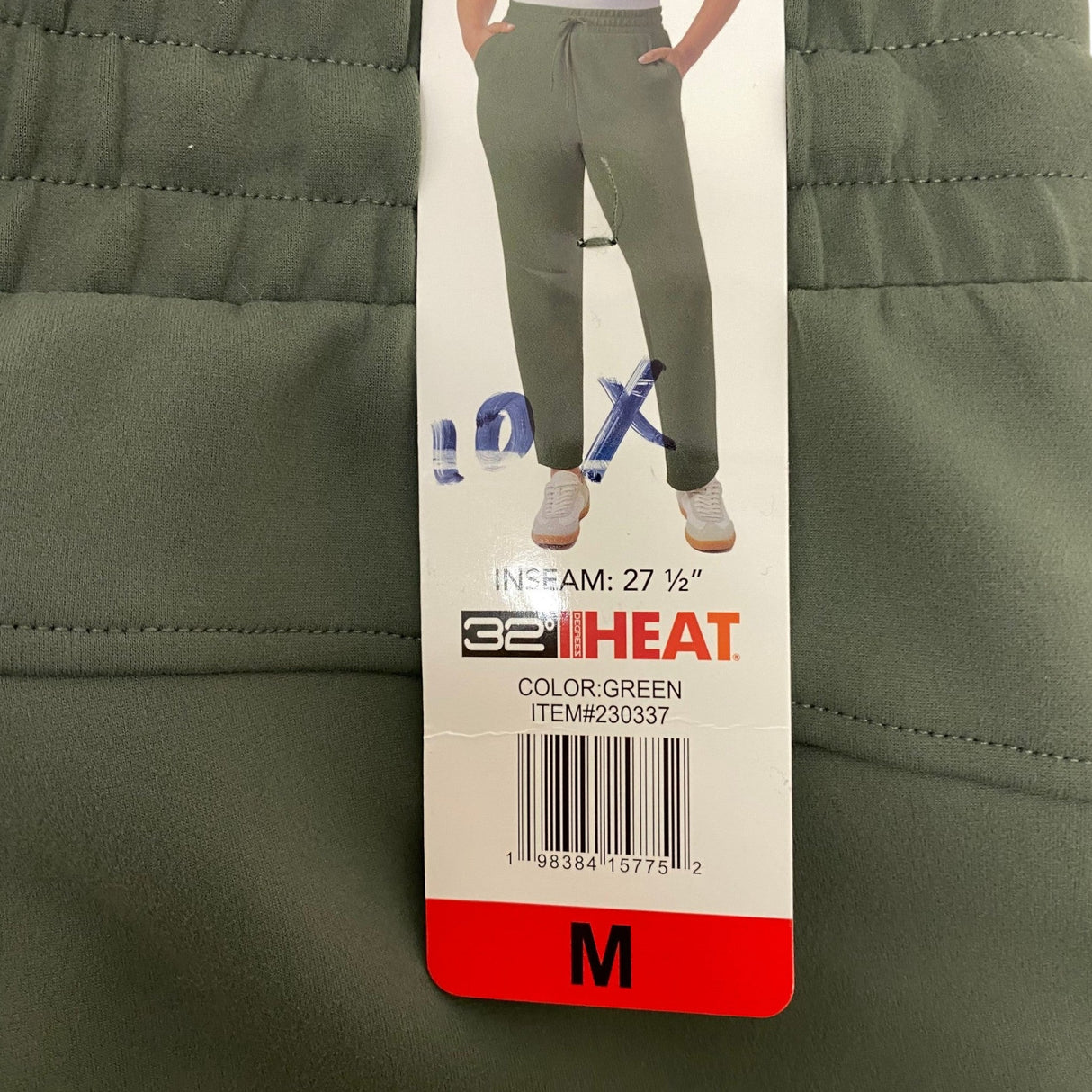 33 Degrees Women's Sueded Tech Pant SIZE - Medium