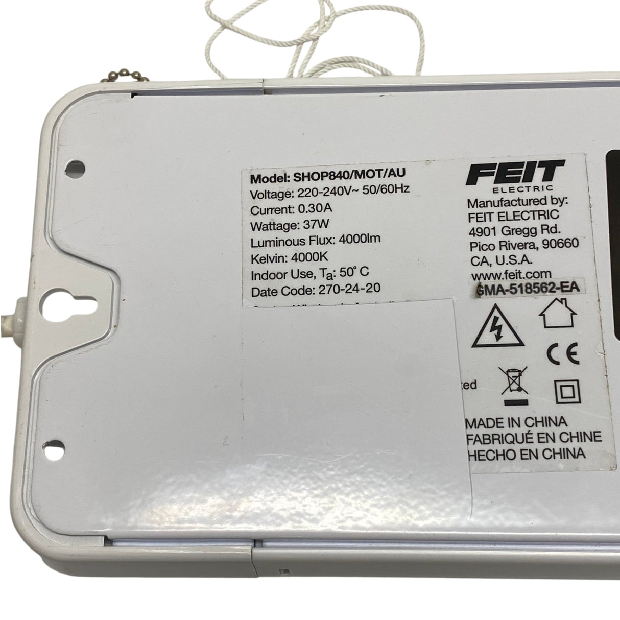 Feit Electric LED Utility Light With Motion Sensor