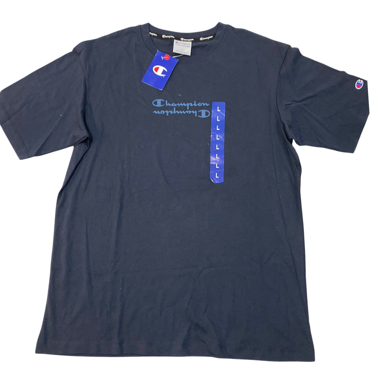 Champion Men's Graphic Logo Short Sleeve T-shirt SIZE - Large