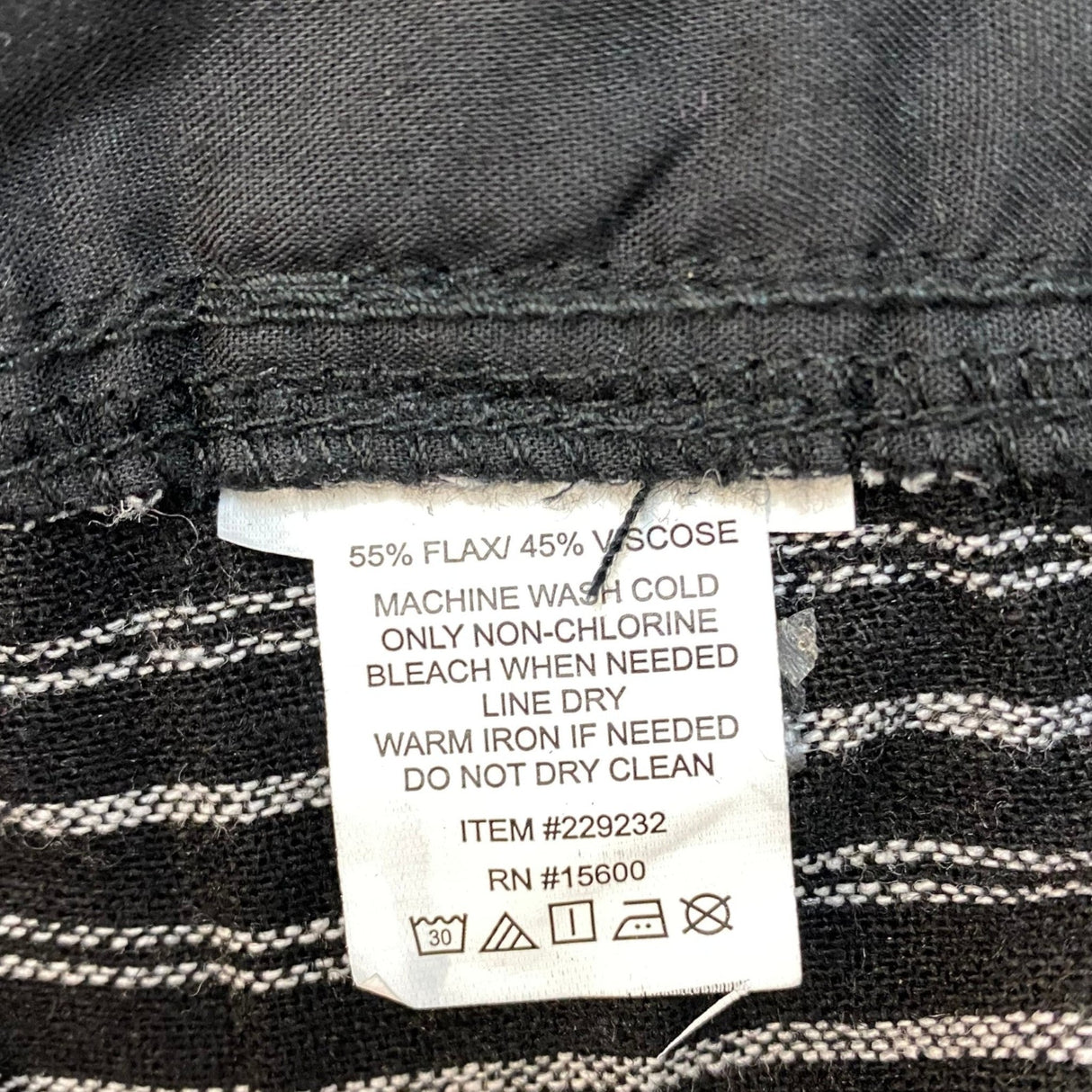 Briggs Women's Relaxed Linen Shorts SIZE - Extra Large