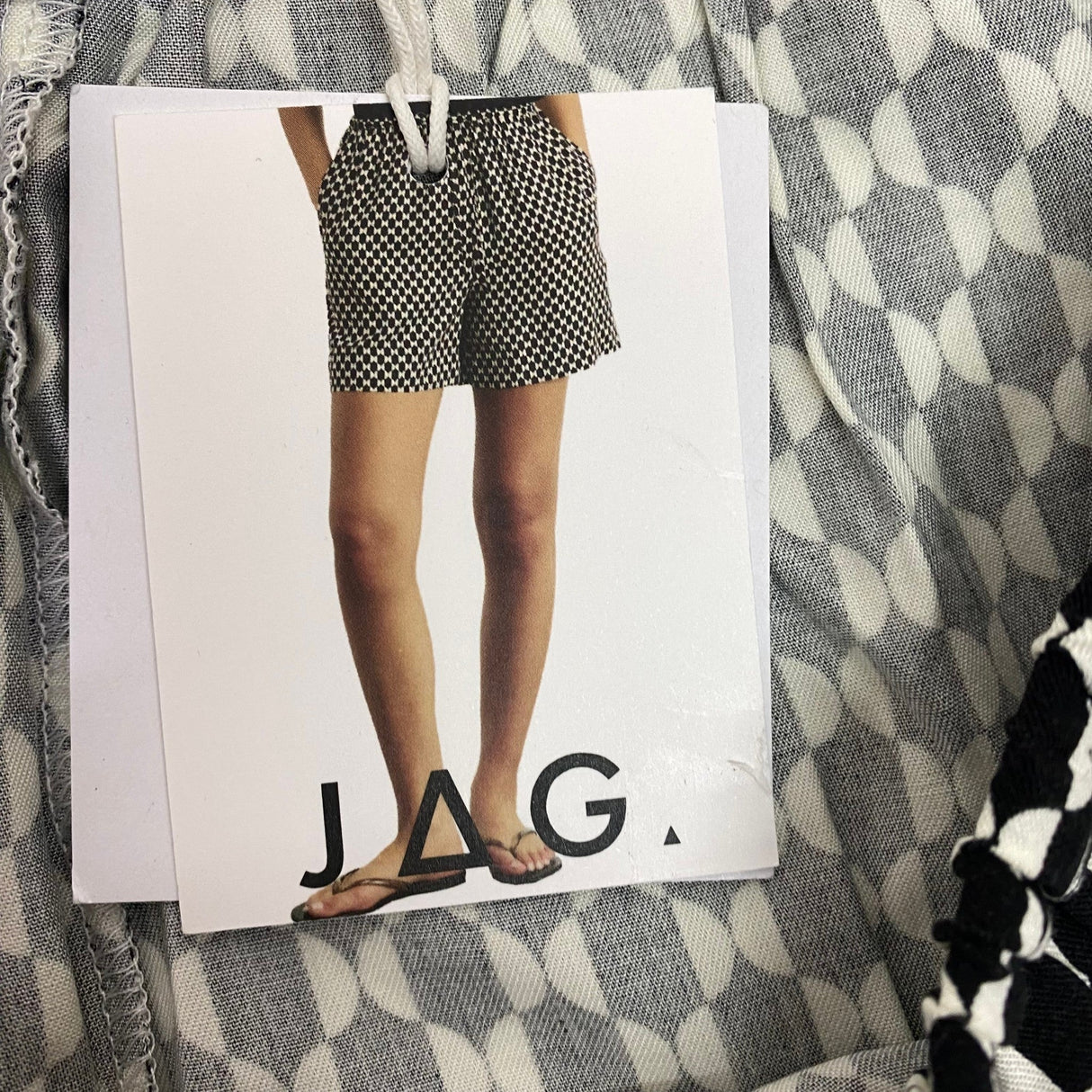 JAG Women's Relaxed Printed Shorts - Geometric SIZE - 12