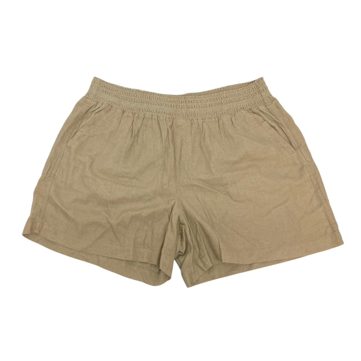 Briggs Women's Relaxed Linen Shorts SIZE - Extra Large