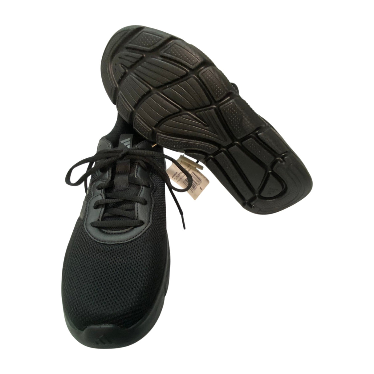 Adidas Men's Cloudfoam Sneakers - Black SIZE - 8