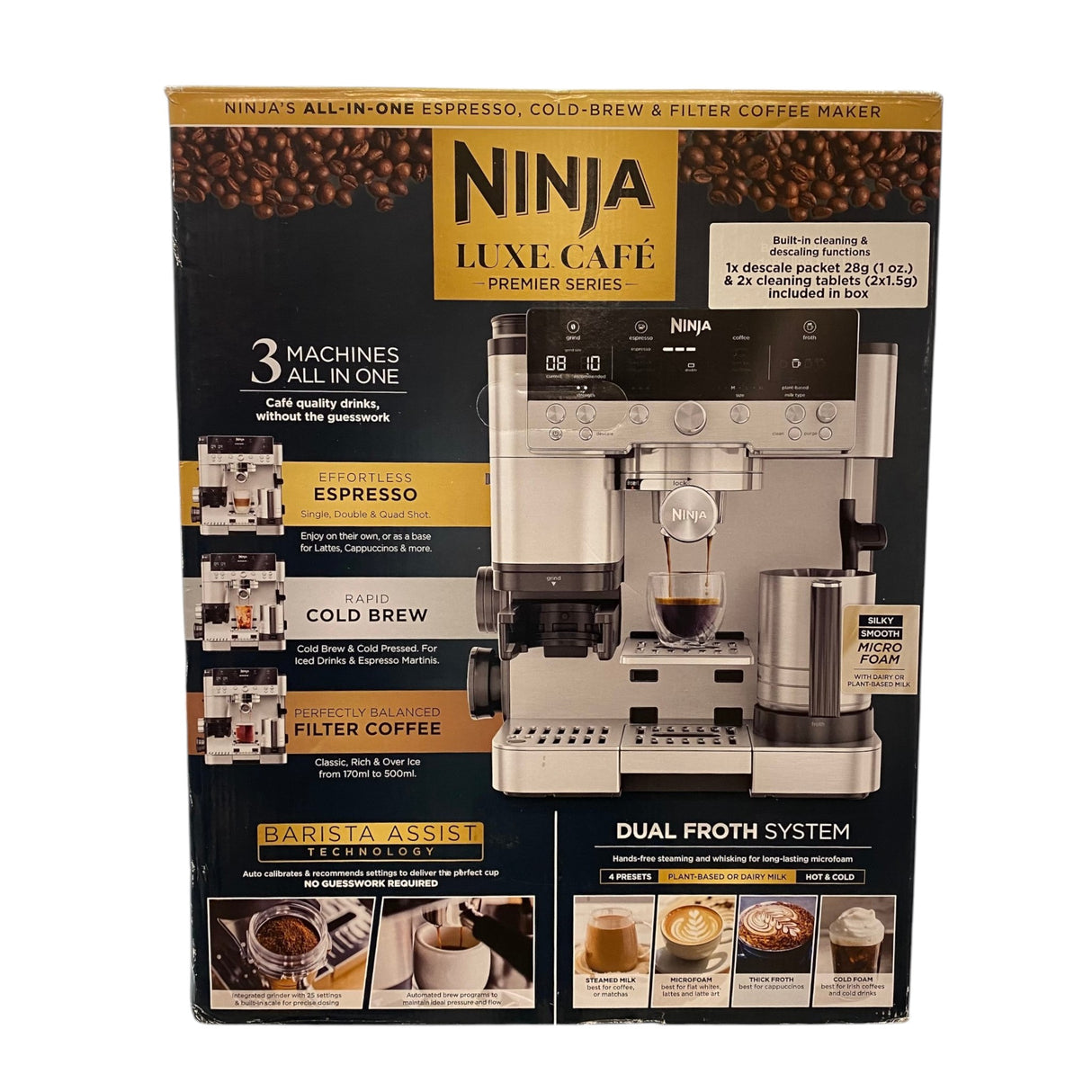Ninja Luxe Café Premier Espresso Machine