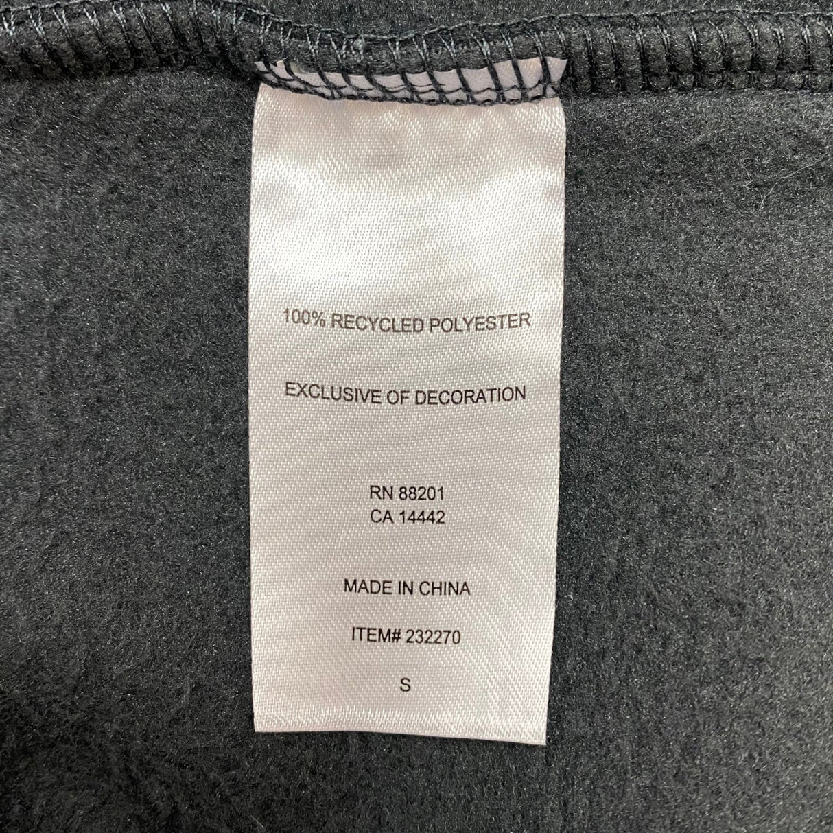Mondetta Women's Sherpa Full Zip Fleece Jacket - Oyster Black SIZE - Small