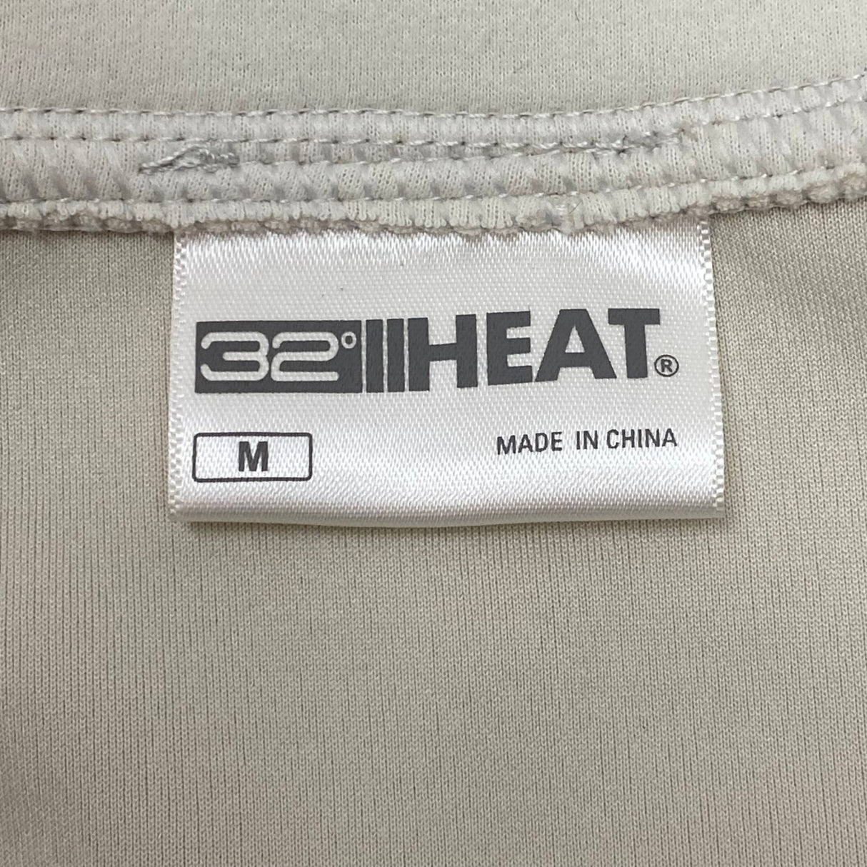32Degrees Women's Active Full Zip Fleece Jacket - Cream SIZE - Medium