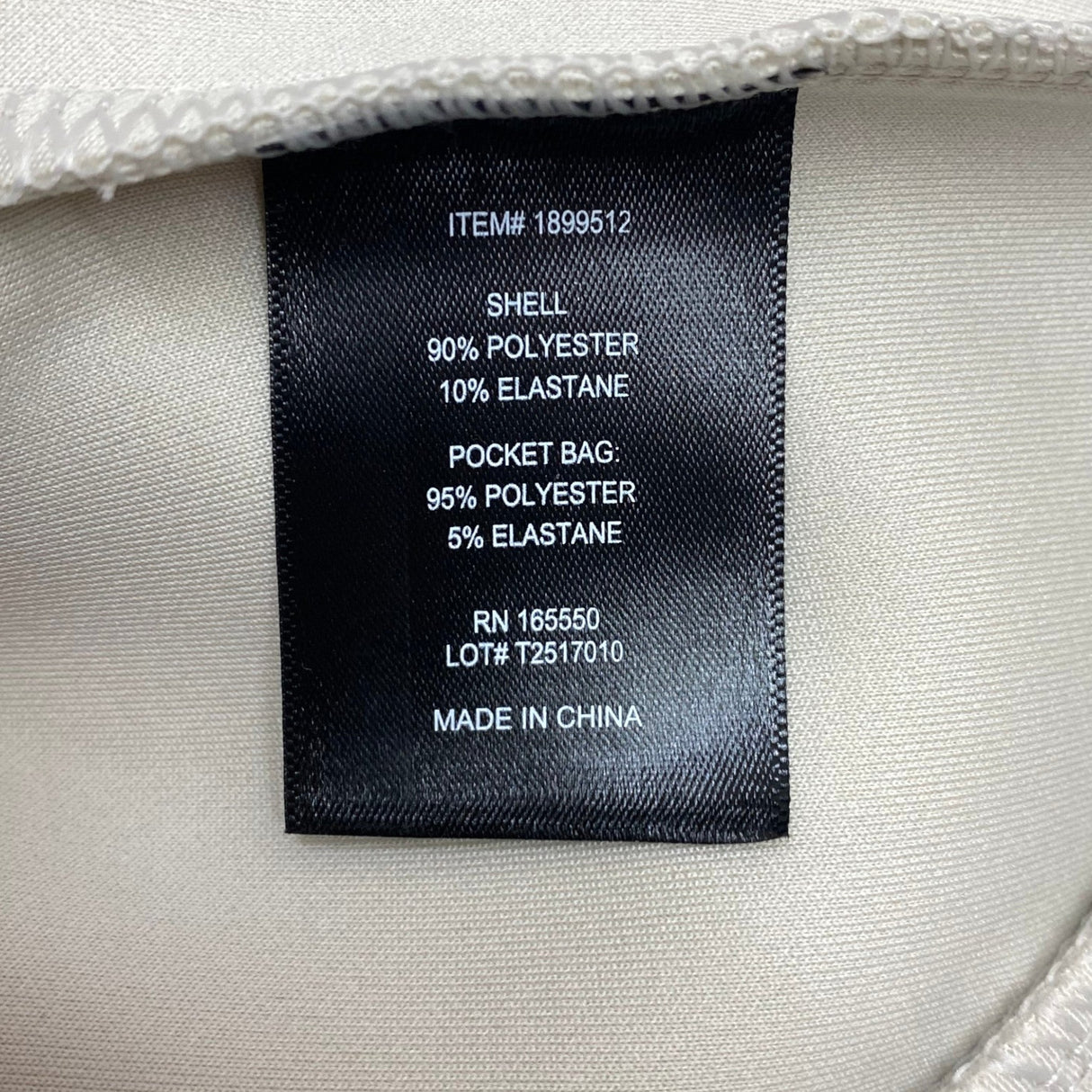 32Degrees Women's Active Full Zip Fleece Jacket - Cream SIZE - Small