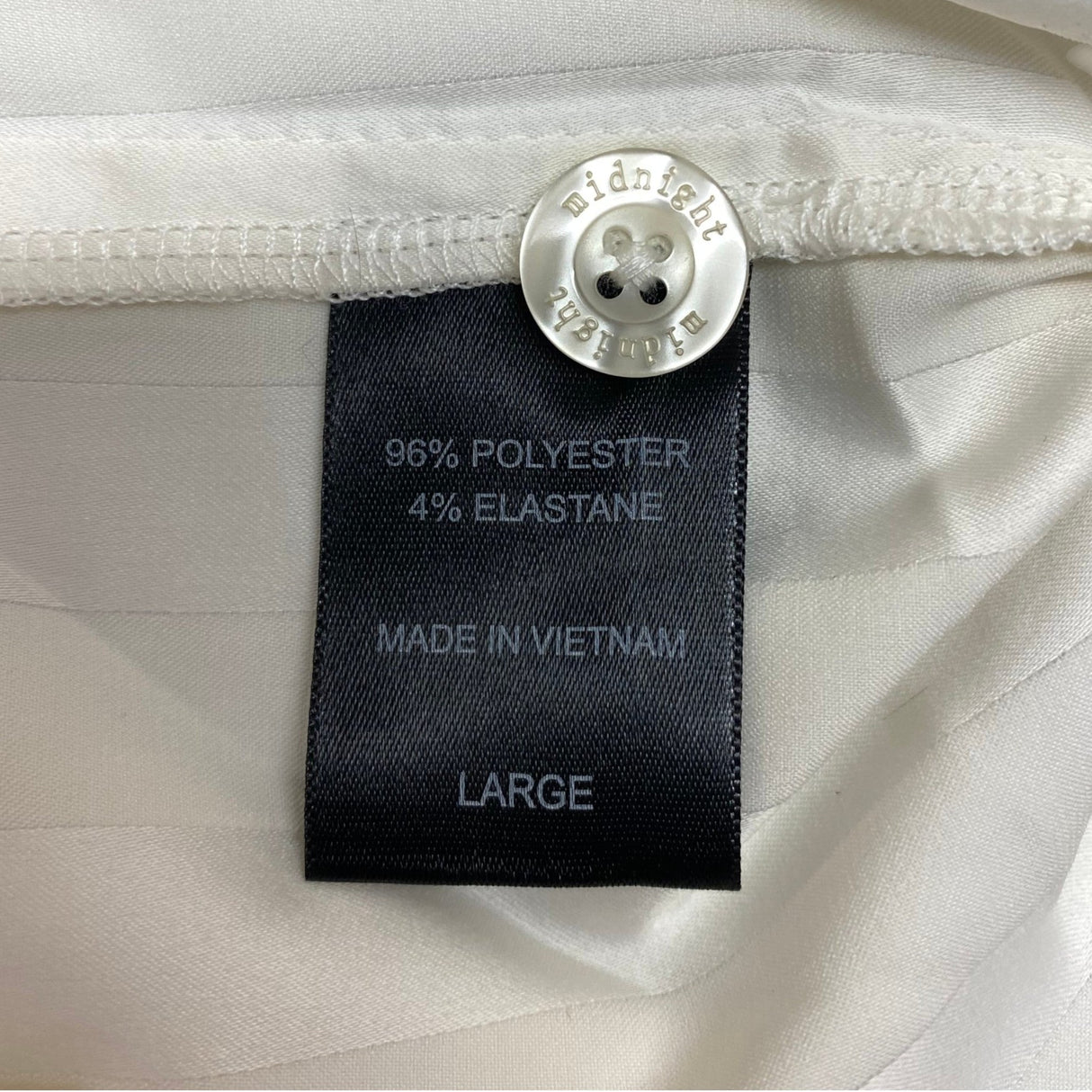Carole Hochman Women's 2 Piece Satin Summer Pyjamas - White SIZE - Large