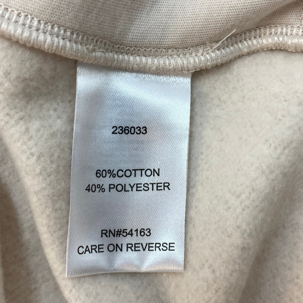 DKNY Women's Fleece Trackpants - Oat SIZE - Extra Large