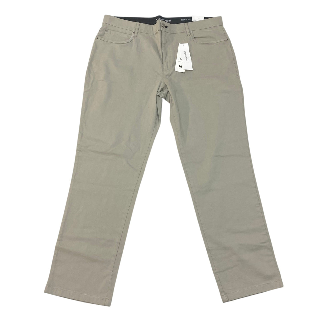 Calvin Klein Men's Slim Fit Pant - Tan - 38 x 30 SIZE - 38