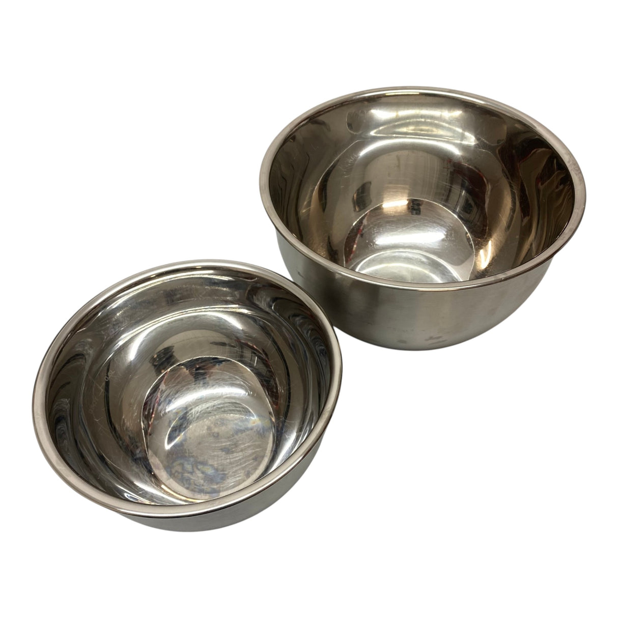 Miu 11 Piece Stainless Steel Mixing Bowl Set with Lids and Grater Attachments