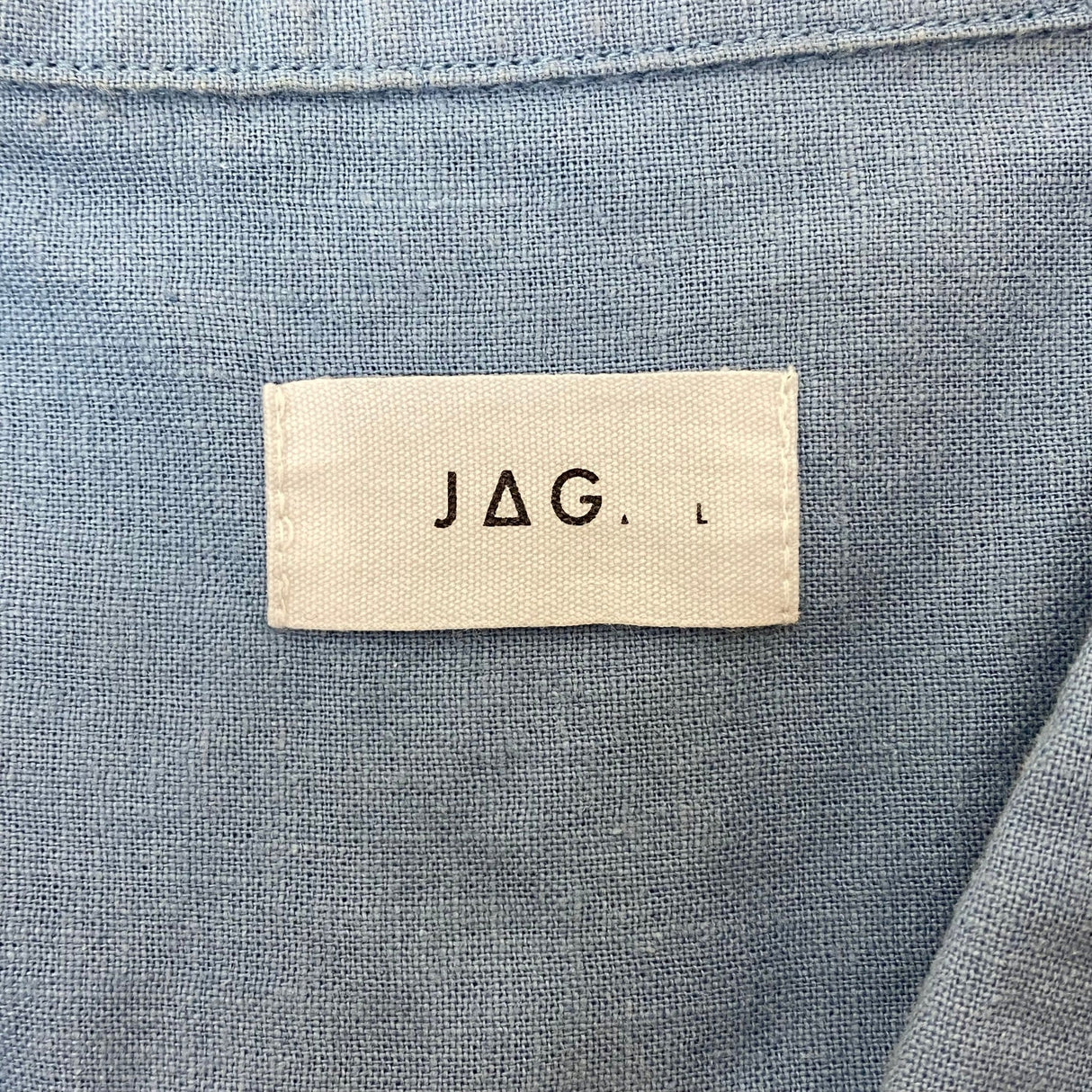 JAG Men's Long Sleeve Linen Button Up Shirt SIZE - Large