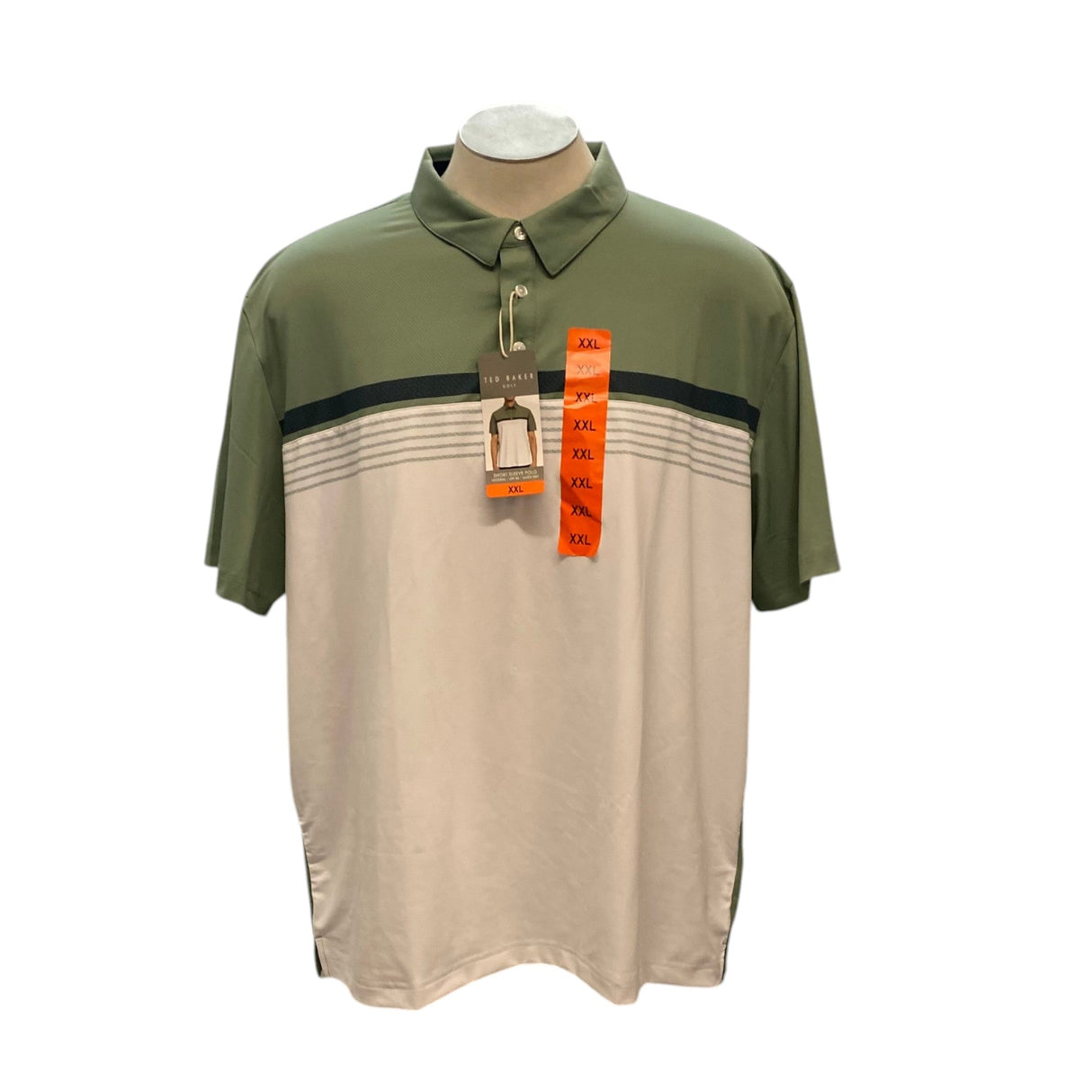 Ted Baker Men's Golf Short Sleeve Polo Shirt SIZE - XXL