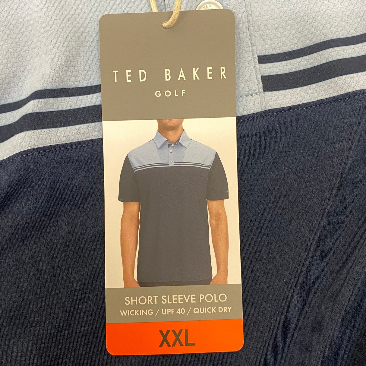 Ted Baker Men's Golf Short Sleeve Polo Shirt SIZE - XXL