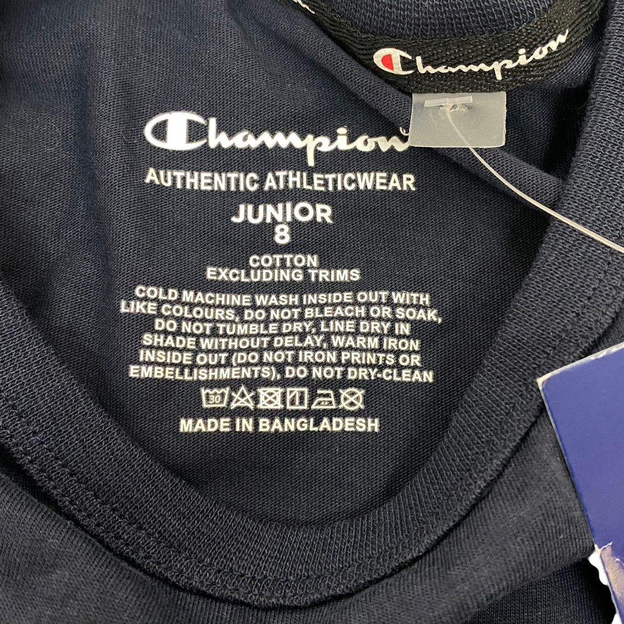 Champion Kid's Script Short Sleeve Tee SIZE - 8