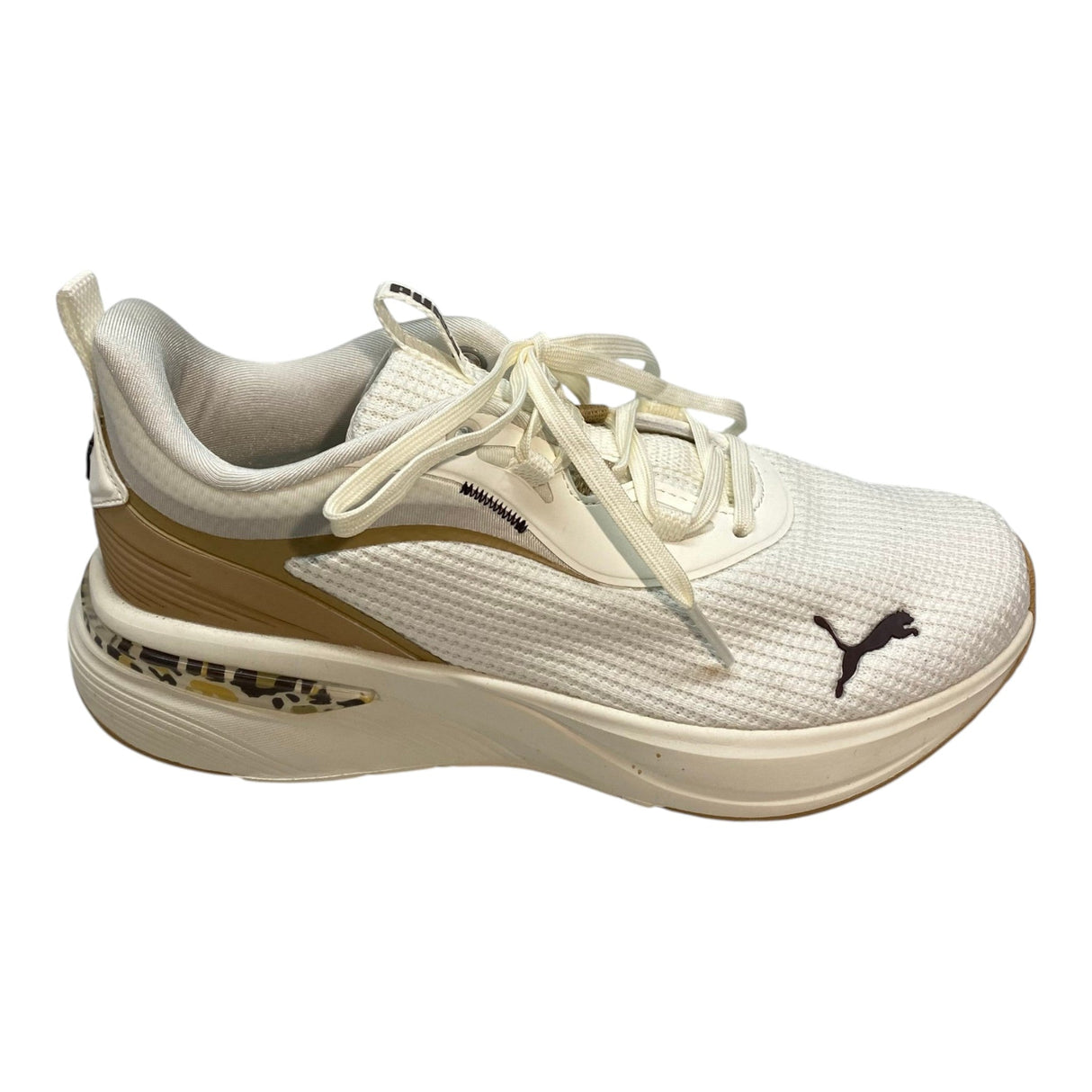 Puma Women's Softride Charm Sneakers - White Leopard