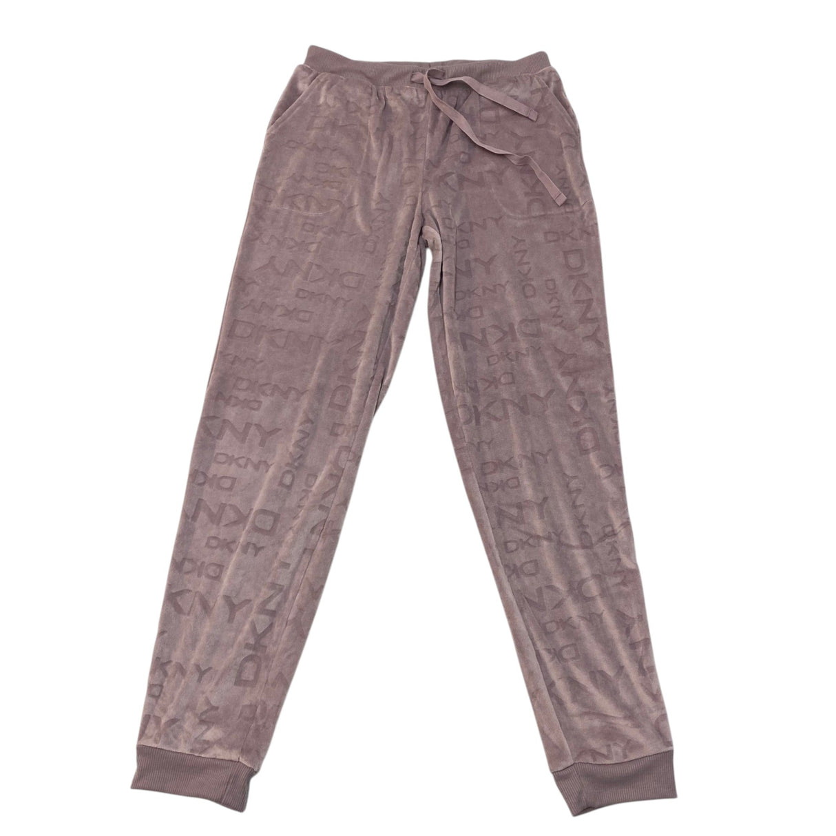 DKNY Women's 2 Piece Velour Lounge Set - Mauve SIZE - Small