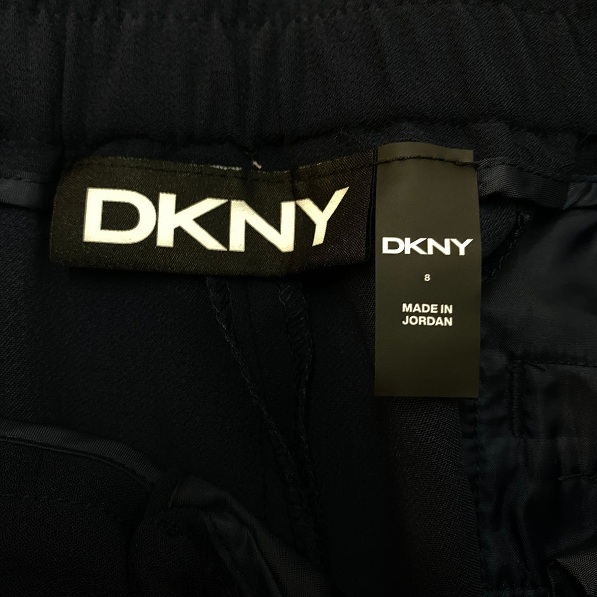 DKNY Women's Wide Leg Dress Pants - Navy SIZE - Small